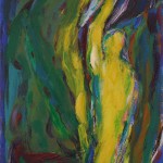 Olaf Dahlhaus- 1996, Auferstehung, Acryl auf Papier, 67 x 52 cm