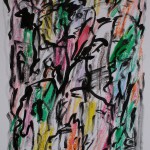 Olaf Dahlhaus- 2007, Ohne Titel, Mischtechnik auf Papier, 60 x 50 cm